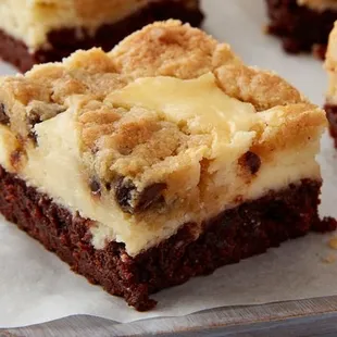 Cheesecake cookie brownies!