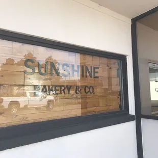 Front sign