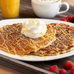 Lemon Ricotta Pancakes