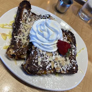 Almond Croissant French Toast