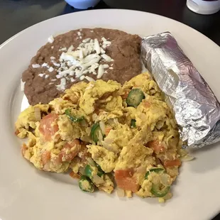 Huevos a La Mexicana