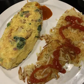 Spinach Omelet