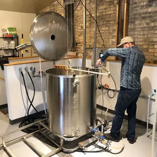 Brewmaster Lane making some Sunshine