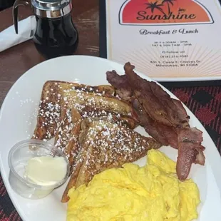 French toast platter