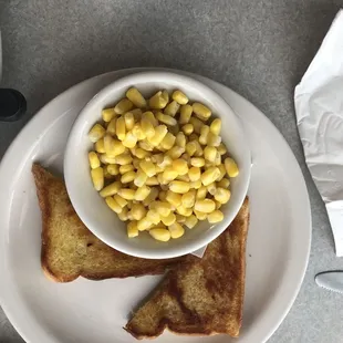 Vegetable of the Day and Toast