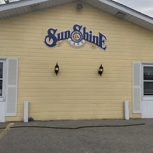 Sunshine Cafe Sign