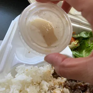 Sunshine dressing!!!! Homemade sooo good