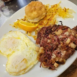 Corned Beef Hash & Eggs #29