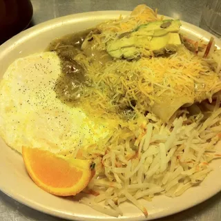 1/2 Enchilada & Egg