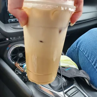 Iced Vanilla Latte