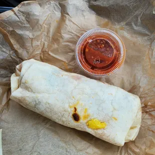 Chorizo burrito