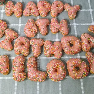 donuts, dough desserts, food