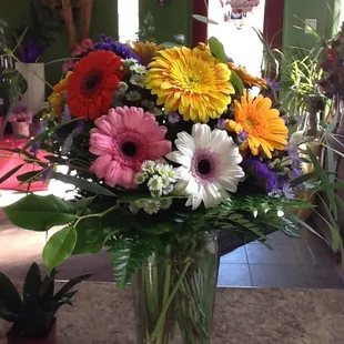 Multi- color Gerberas