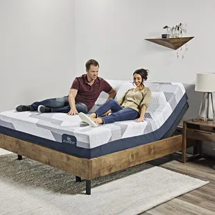 Serta iComfort! $55 per month with approved credit! 0% Interest for up to 48 months.