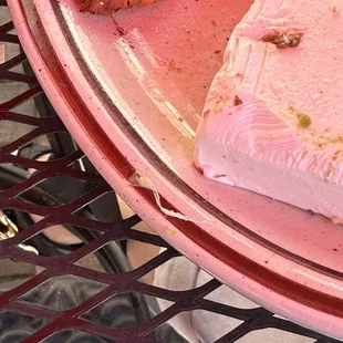 Plastic pulled from cream cheese