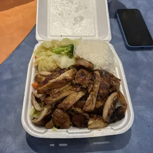 BBQ Chicken plate my favorite