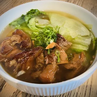 Marinated Brisket Noodle Soup 牛腩湯河