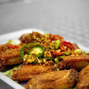 Salt and Pepper Chicken Wings