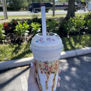 Birthday cake shake