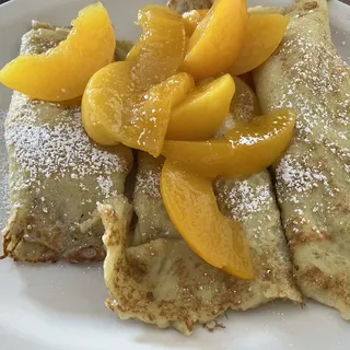 Peach Crepes