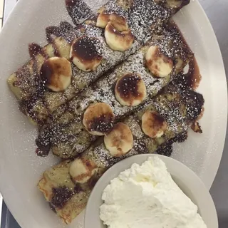 Nutella Banana Crepes