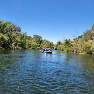 Easy float down the river.