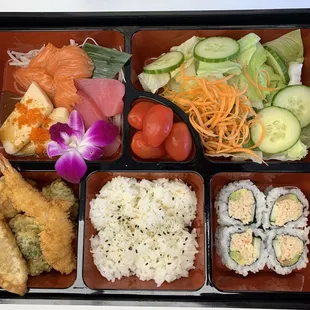 Sashimi Bento Box