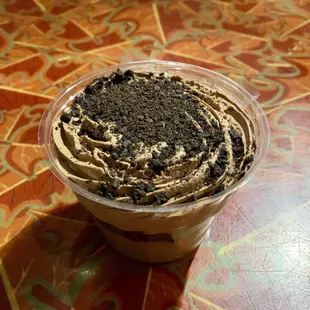 Cookies 'n "Cream" Chocolate Mousse Cup (Vegan/plant-based)