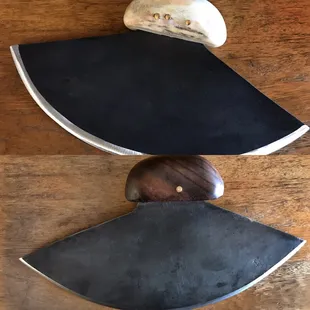 Handcrafted Ulu by SAVIK of Tucson.
