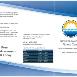 SSFC brochure page 2