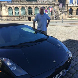 Don't touch the car ... really, it has an alarm :-0