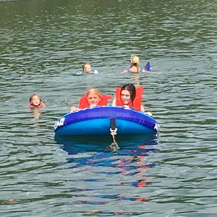 Fun at Tablerock Lake near Branson, Missouri