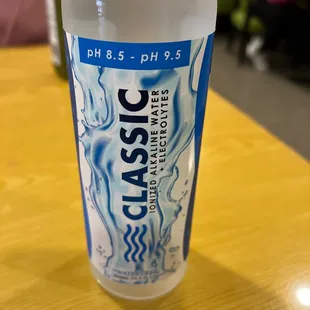 Alkaline water