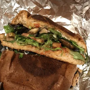 Portobello Mushroom Sandwich