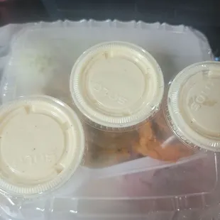 Yall, I love a salad that comes with enough dressing. Call me greedy but I NEED 3 dressings