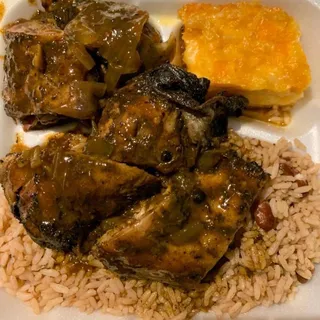 Jerk Chicken Dinner Special