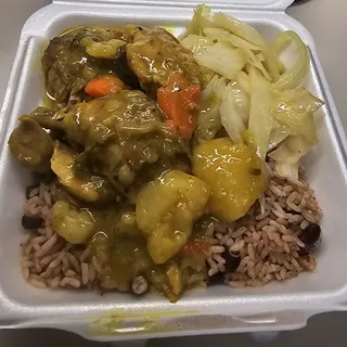 Curry chicken