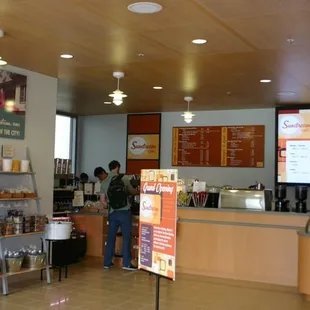 Sunstream Cafe located in the SCU library