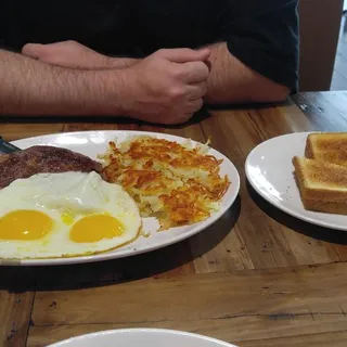 New Steak and Eggs