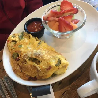 New Chicken Carnita Omelette