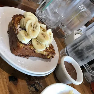 Banana Nutella French Toast