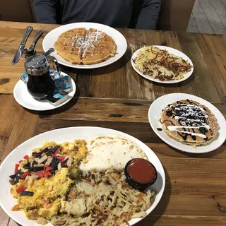 Caramel Pecan Waffle