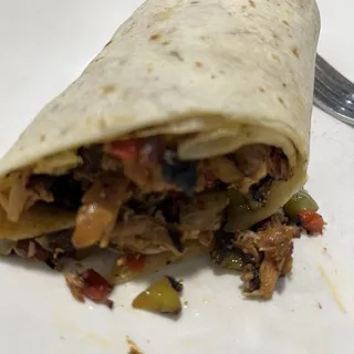 Chicken Fajita Wrap Lunch