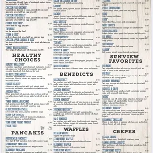Menu front