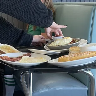 Table next to us looked great