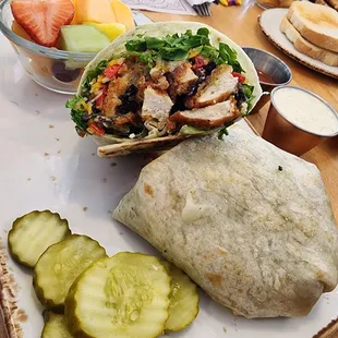 Crispy Ranch Chicken Wrap