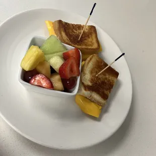 Kids grilled cheese