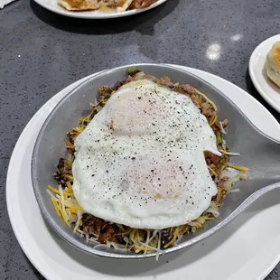 Corned beef hash skillet