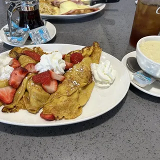 Strawberry Crepes