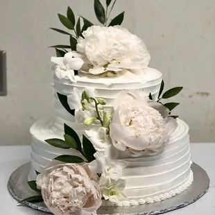 Custom wedding cake